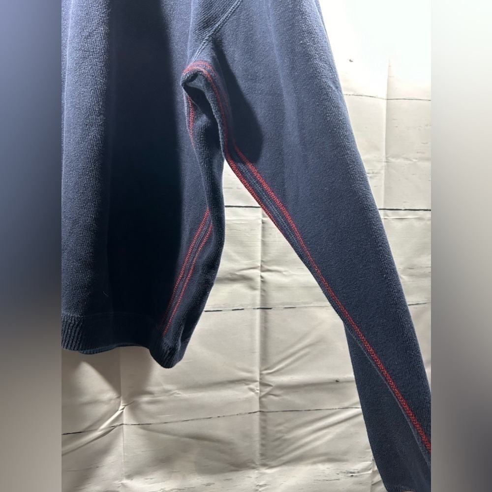 Tommy Bahama Mens Half Zip Mock Neck Long Sleeve Pullover - Picture 7 of 10